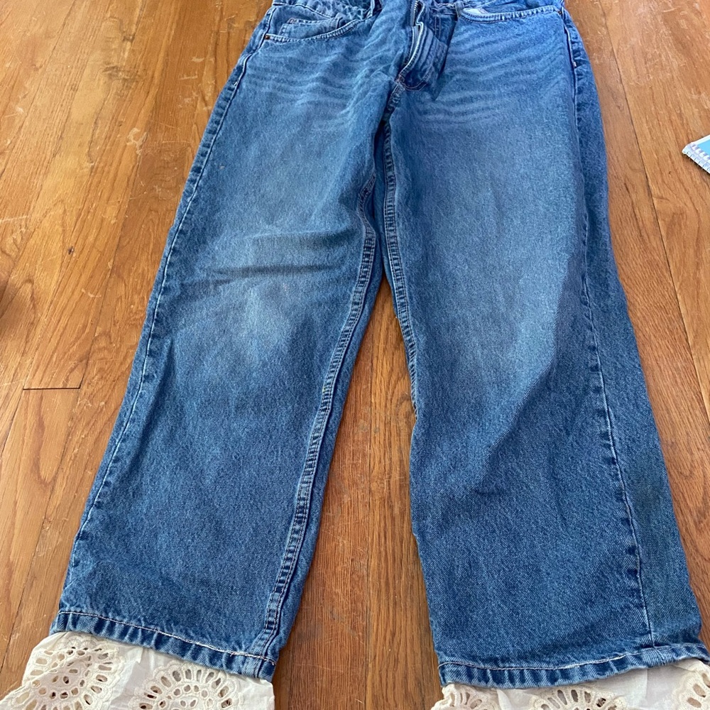 Customized Zara mom jeans
